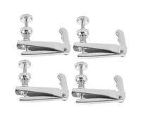 ULDIGI Afinadores Finos De Cuerdas Para Violín 4/4 y 3/4, Juego De 4 Piezas En Color Blanco Clásico, Ajustadores Precisos Para Violín, Accesorios Esenciales Para Músicos Profesionales y Principiantes