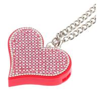 ULDIGI Alarma Diseño de 125-130db Abs Material Fuerte Compacto , de Sonido Personal Portátil Forma Corazón y Ligero para Mujer para Seguridad Cerca del Hogar
