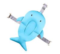 ULDIGI Alfombrilla De Bañera Antideslizante Para Ñiño, Cojín De Ducha Suave y Acolchado, Ajuste Arnés De Seguridad, Material Cómodo Para Piel Sensible, Adecuado Para Recién Nacidos El Baño