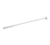 ULDIGI Barra para Cortinas de Aluminio 50 CM white, Varilla de Tracción Manual para Mover Cortinas Pesadas, Adecuada para Uso en Oficinas y Hogares