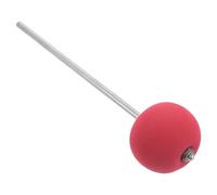 ULDIGI Batidor de Pedal para Bombo Rojo de Eva y Metal, Accesorio para Instrumento de Percusión Que Reduce Vibraciones y Mejora Sonido en Presentaciones Musicales