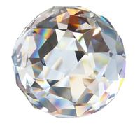 ULDIGI Bola de Cristal Facetada de 7 CM Forma de Prisma Atrapasol para Jardín y Ventana Esfera Decorativa Transparente para Crear Arcoíris y Ambientar Espacios Interiores y Exteriores