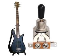 ULDIGI Botón De Encendido Y Apagado Para Captación De Sonido De Guitarra De 3 Niveles Redonda Accesorio Para Guitarra