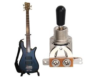 ULDIGI Botón De Encendido Y Apagado Para Captación De Sonido De Guitarra De 3 Niveles Redonda Accesorio Para Guitarra