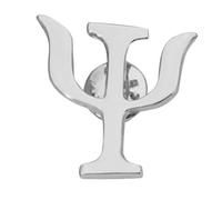 ULDIGI Broche de Aleación Retro Plateado, Broche de Pecho Creativo Símbolo Psicológico, Pin Decorativo Unisex para Solapa, Mochila y Ropa, Alfileres Modernos para Mujer, 1 Unidad