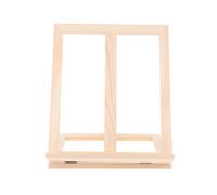 ULDIGI Caballete de mesa de madera ajustable para pintura y exhibición, plegable y versátil, para artistas y estudiantes en escritorio o mesa