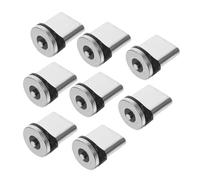 ULDIGI Cables Magnéticos USB Tipo C 9 Piezas Cabezal Giratorio 360° Carga Rápida 3a Conector Magnético para Dispositivos Tipo C Transmisión de Datos y Fuerte Succión Automática