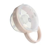 ULDIGI Caja Porta Chupetes Portátil para Bebés, Estuche Compacto de Pp para Almacenamiento Higiénico, Contenedor Resistente para Viajes y Cuidado Infantil, Color Panda, 1 Unidad
