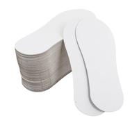 ULDIGI Calcetines Blancos de Papel Bloqueadores Simples y Fáciles de Usar Tarjetas de Exhibición 100piezas para Organización en Fábricas