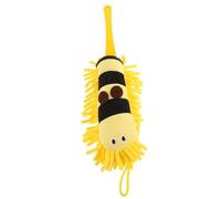 ULDIGI Cepillo para Limpiar Coche Colgante de Chenilla Microfibra Reutilizable con Diseño Animal Amarillo, Mango Largo y Cerdas Extendidas para Limpieza Interior y Exterior Automotor