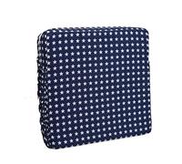 ULDIGI Cojín Elevador Para Niño Niña Asiento Aumentador De Comedor Almohadilla De Altura Para Sillas De Niño Niña Fácil De Limpiar Material Seguro Diseño Estrella Azul