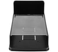 ULDIGI Cubierta para Timbre de Puerta Exterior, Protector Plástico Resistente Lluvia y Sol, Tamaño Largo 24.5x14.3 Cm, Funda para Máquina de Control de Acceso y Manija de Puerta