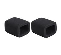 ULDIGI Cubiertas Engrosadas Para Micrófono Cuadradas, Protectores Antipolvo De Esponja Transpirable Para Micrófonos, Pack 2 Unidades, Antisalpicaduras y Reducción De Ruido Para Uso Profesional
