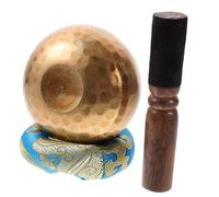 ULDIGI Cuenco Tibetano De Canto Artesanal De Multiusos Para Meditación Zen Decorativo Para Budismo Base Para Mindfulness y Relajación Espiritual