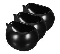 ULDIGI Dispensador de Leche de Cerámica para Servir y Jarabe Caliente de 3 Piezas Vintage para Adecuado para Barbacoas al Aire Libre y Uso Familiar