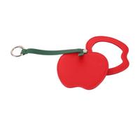 ULDIGI Espejo de Maquillaje de Bolsillo Pequeño Rojo Funda PU | Diseño Portátil Cubierta Plegable, Accesorio para Mujeres y Oficina, Adecuado para Uso Diario