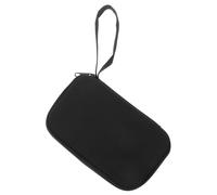 ULDIGI Estuche organizador pequeño para glucómetros bolsa negra con diseño elegante para transporte de suministros médicos en movilidad diaria