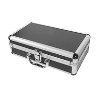 ULDIGI Estuche para Micrófonos Portátil con Interior De Espuma Ajustable para Micrófono Inalámbrico Maletín De Almacenamiento Protector con Interna para Podcast y Usos Profesionales