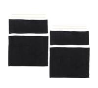 ULDIGI Fundas de Lona de Repuesto Negras para Silla de Director, Kit 2 Unidades, Tela Transpirable y Resistente para Reparación y Uso en Exteriores, Accesorio para Sillas Plegables