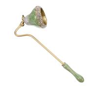 ULDIGI Herramienta Extinguidores de Mechas de Vela Decorativa con Mango Snuffer de Cera Resistente de Aleación de Zinc Apagavelas Vintage Seguro y Fácil para Uso Doméstico