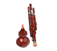 ULDIGI Instrumento Musical Chino Hulusi De Calabaza Para Principiantes Flauta De Cucurbitáceas Con Sonido Suave y Elegante Para Estudiantes y Adultos