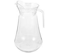 ULDIGI Jarra de Agua Clara Acrílica 2L Tapa Extraíble Antigoteo Dispensador Transparente para Jugo y Bebidas Frías Adecuado para Reuniones Picnics y Fiestas Familiares