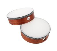 ULDIGI Juego De 2 Tambores De Mano De De Instrumento Musical De Percusión Para Educación Musical Infantil Tambor De Para En Color