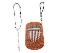 ULDIGI Kalimba Mini de Tonos Piano de Pulgar de Madera Pulida con Sonido Melodioso Instrumento Portátil para Principiantes y Regalo Musical