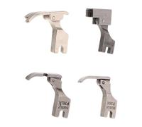 ULDIGI Kit de 4 Prensatelas Industriales para Dobladillos Rodillo P351 S518ns P36n P36ln, Accesorios para Máquinas de Coser Industriales, Compatibles para Patchwork y Ribete, Uso