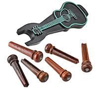 ULDIGI Kit De Clavijas Para Puente De Guitarra 6 Piezas Herramienta De Extracción De Clavijas De Cuerda Reemplazo Rápido Y Sin Esfuerzo Para Modelos De Guitarra