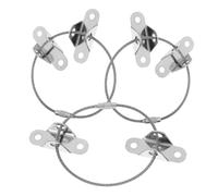 ULDIGI Kit De Seguridad Para Muebles De Pared Correas Anticaídas Para Bebés 3 Acero Inoxidable Antioxidante