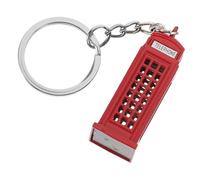 ULDIGI Llavero De Cabina Telefónica De Londres Colgante Decorativo Para Llavero Bolso y Mochila Portátil Para Uso Diario