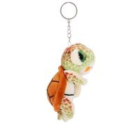ULDIGI Llavero de Tortuga de Peluche Suave y Decorativo, Colgante para Bolso en Color Marrón Oscuro, Accesorio Único para Llaves y Mochila, 1 Pieza, Adecuado para Uso Diario y Regalos