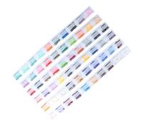 ULDIGI Material Para Pintura De Gemas De Imitación Cuadrado Dmc 2.5 Mm Set De 60 Colores Diy Resina Plana Suministros Para Pintar Gemas Kit De Decoración Manualidades