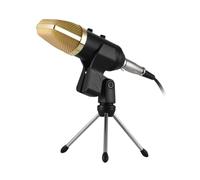 ULDIGI Micrófono Condensador Profesional para Estudio con Función de Reverberación Soporte y Montaje Estándar para Podcast Transmisión y Grabación Directo