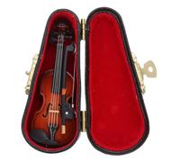 ULDIGI Mini Adornos De Violín Mundos Realistas En Miniatura El Juguete De Decoración Musical Más Pequeño De Violín para Pequeñas Decoraciones