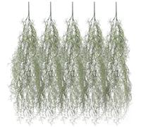 ULDIGI Musgo artificial para decoración colgante de musgo decorativo para terrarios de jardín DIY y jardines de cuentos de hadas, fácil de cuidar y ahorrar tiempo para ocasiones especiales y creativas