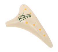 ULDIGI Ocarina de Resina Clave C Instrumento de Viento Portátil para Principiantes Escuela Música Tradicional