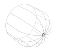 ULDIGI Pantalla de Lámpara Colgante Semicírculo de Hierro 1 Cm de Diámetro para Lámparas DIY Marco Metálico Resistente de Araña y Escritorio Estructura de Pantalla para Decoración