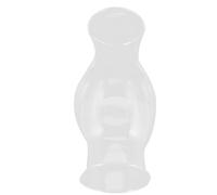 ULDIGI Pantalla de Vidrio para Lámpara de Aceite con Diseño Grueso y Resistente al Viento Estilo Vintage Retro Accesorio Decorativo para Lámparas de Queroseno Antiguas