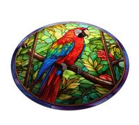 ULDIGI Pegatinas De Ventana Anticolisión Diseño Vibrante Adhesivo Estático Decoración Solar para Aves