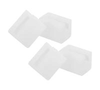 ULDIGI Protectores de Esquinas de Silicona Transparente para Muebles Cantoneras Anticolisión para 4 Piezas Protección Segura para Habitaciones Infantiles y Cajones