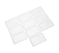 ULDIGI Regla Acrílica y Visor para Artistas con Medidor de Proporción Áurea Calibrador Ajustable para Dibujo Técnico Composición y Perspectiva Herramienta Portátil para Pintores y