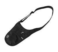 ULDIGI Riñonera que Organiza Pasaportes y Teléfonos para Viajes de Poliéster Antirrobo Bolso Bandolera Negro Unisex para Turismo y Excursiones