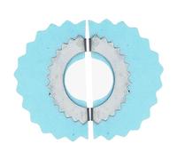 ULDIGI Silbatos De Pájaro Metálicos Azules, 2 Piezas, Silbatos Para Imitar Sonidos De Aves, Juguetes Musicales Portátiles Para Práctica y Diversión Al Aire Libre