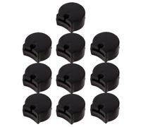 ULDIGI Soporte para Dedos de Clarinete 10 Piezas Almohadilla Cómoda de Goma para Pulgar Accesorio Transpirable para Protección y Apoyo en Instrumentos de Viento y Madera