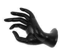 ULDIGI Soportes de Exhibición de Resina para Joyería, Estante Forma de Mano Ok Negro, Organizador para Anillos y Pulseras, 2 Piezas, Adecuado para Mostrar y Ordenar Accesorios