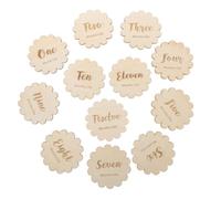 ULDIGI Tarjetas De Mensuales Para Bebés Tarjetas Fotográficas De De Madera De Anuncio De Para Regalar Mamás Primerizas