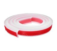 ULDIGI Tira Adhesiva para Umbral de Ducha y Encimera, Protector de Borde Transparente 100X2X1,2 CM, Sellado contra Salpicaduras para Fregadero y Ducha, Instalación Rápida y Adaptable