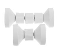 ULDIGI Topes Antivibración Ajustables para Cabeceros de Cama, Fijadores en Color Claro Mediano y Extragrande, Soporte Eva para Muebles, Herramienta Estable para Dormitorio y Sala, Pack 2